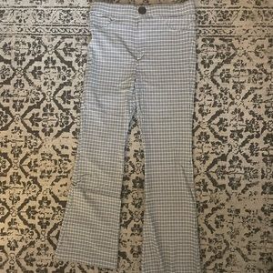 ZARA PLAID FLARE PANTS
